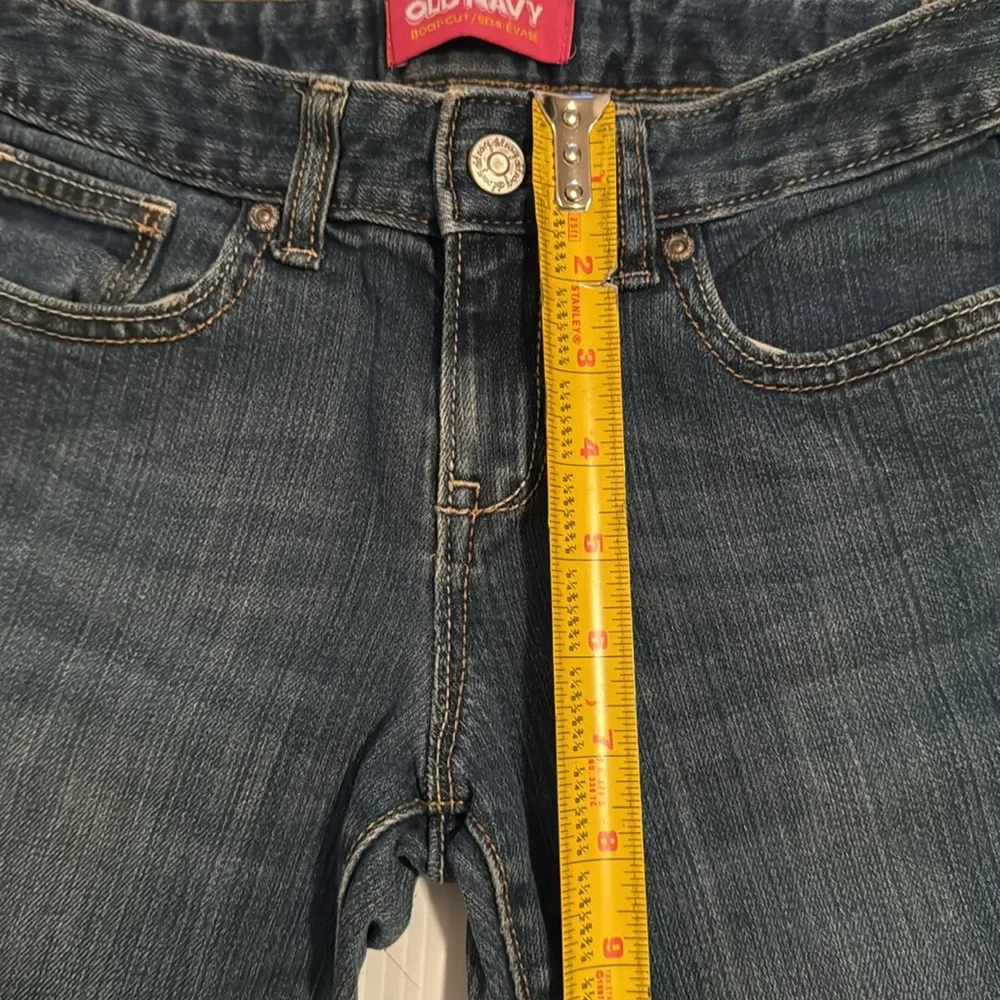 Old Navy Adjustable waist, Boot-Cut Jeans.  Girls size 10